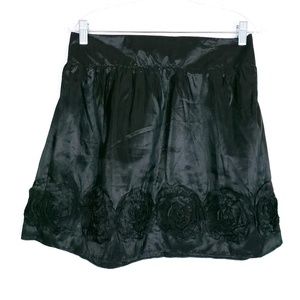 BCX Women Novelty Skirt Color Black Size L - NWT